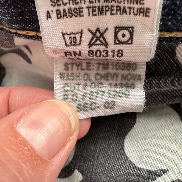 Lucky Brand Men's 181 Relaxed Fit Straight in Ol Chevy Nova Wash Size 34 - Picture 9 of 12